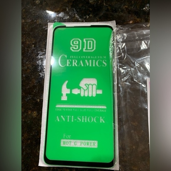 MOTO G Power Red phone case with extras kick stand finger ring NWT - Picture 4 of 12